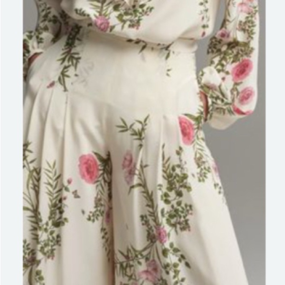 MULLA Floral Print Women's Pant Set NWT Loose Fit - Picture 3 of 7